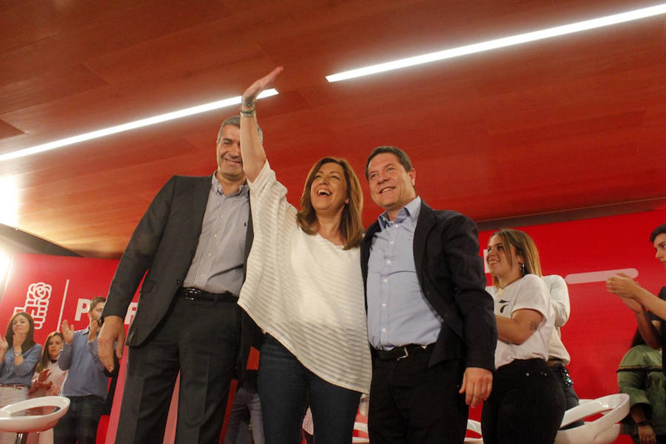 Mitín de Susana Díaz en Toledo