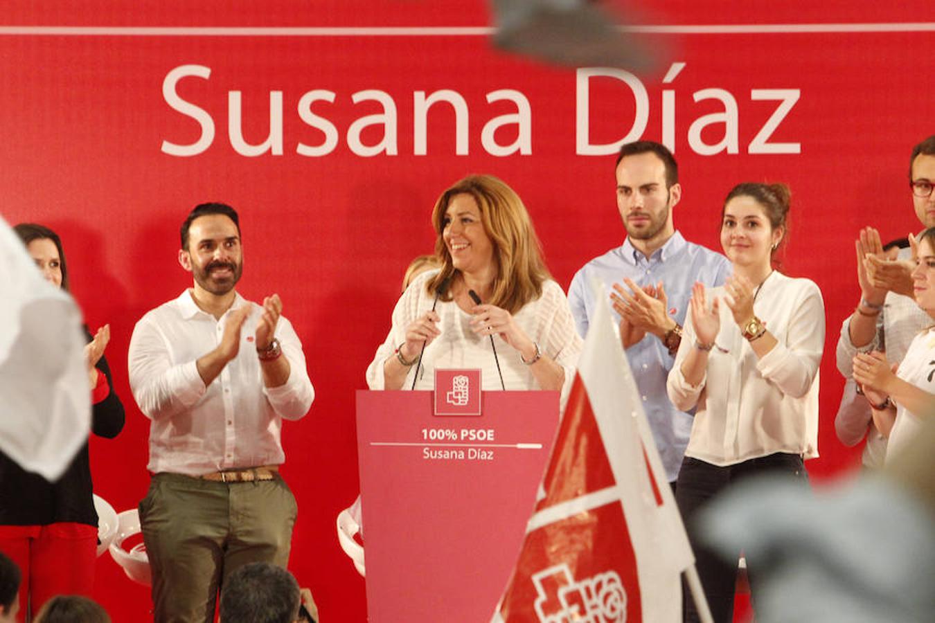 Mitín de Susana Díaz en Toledo