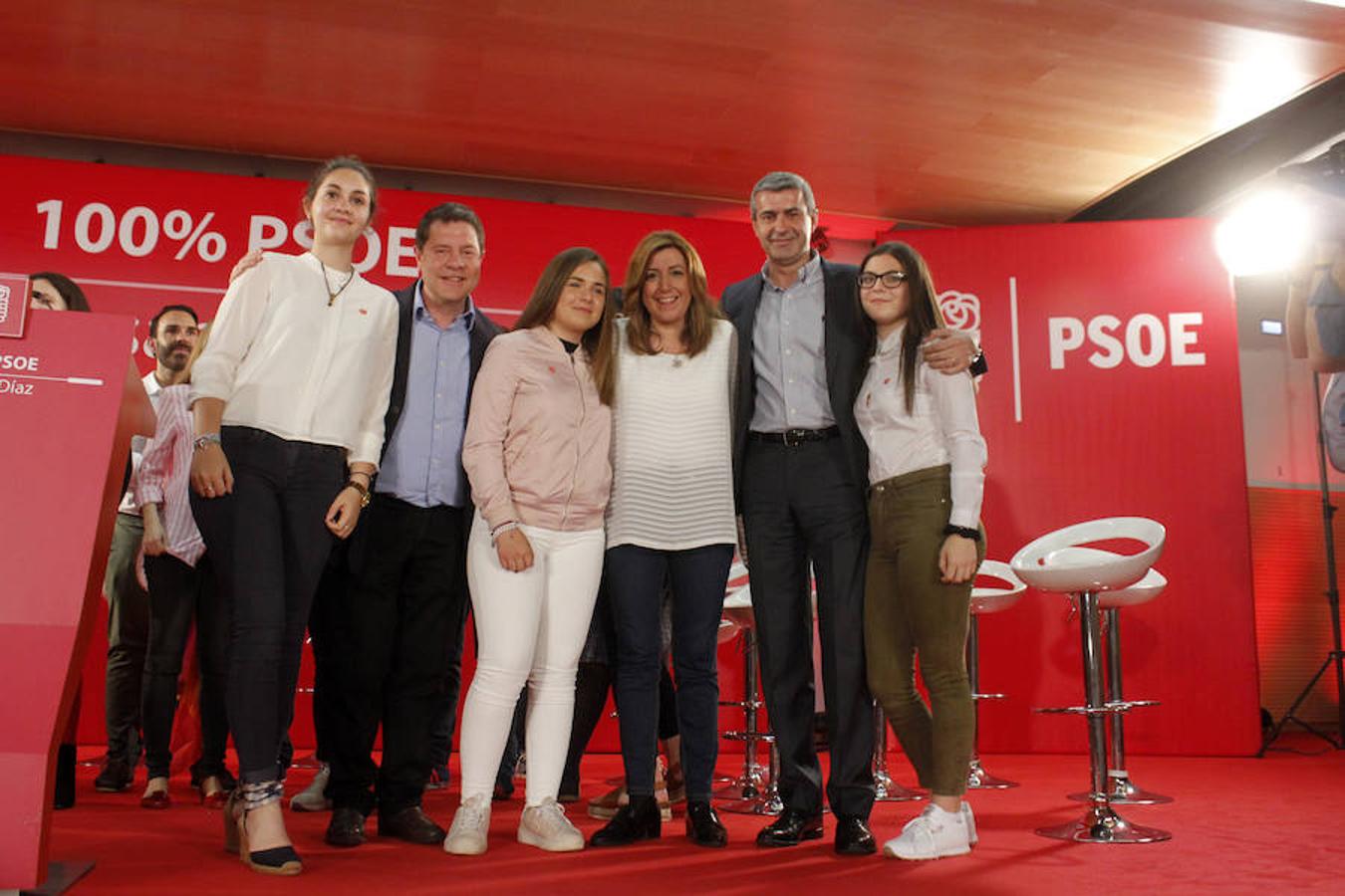 Mitín de Susana Díaz en Toledo