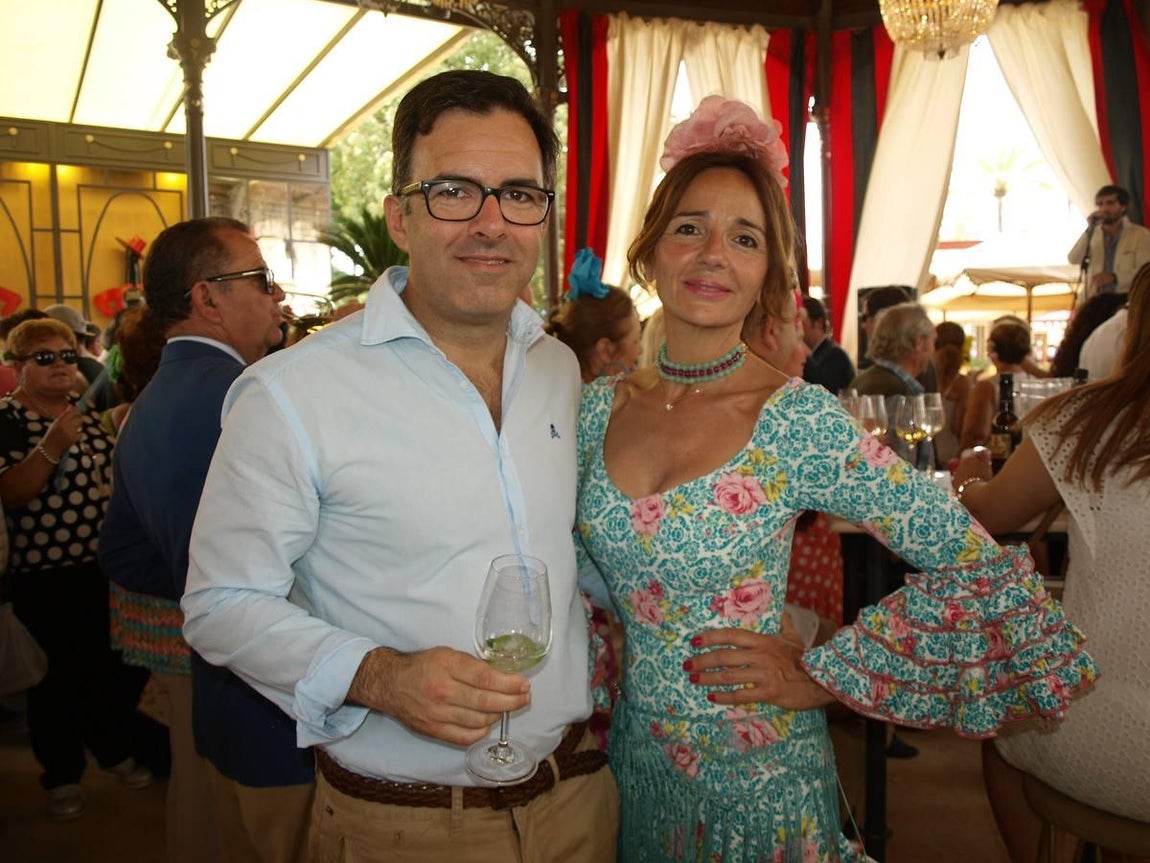 Miguel Ángel Montaldo y María Román