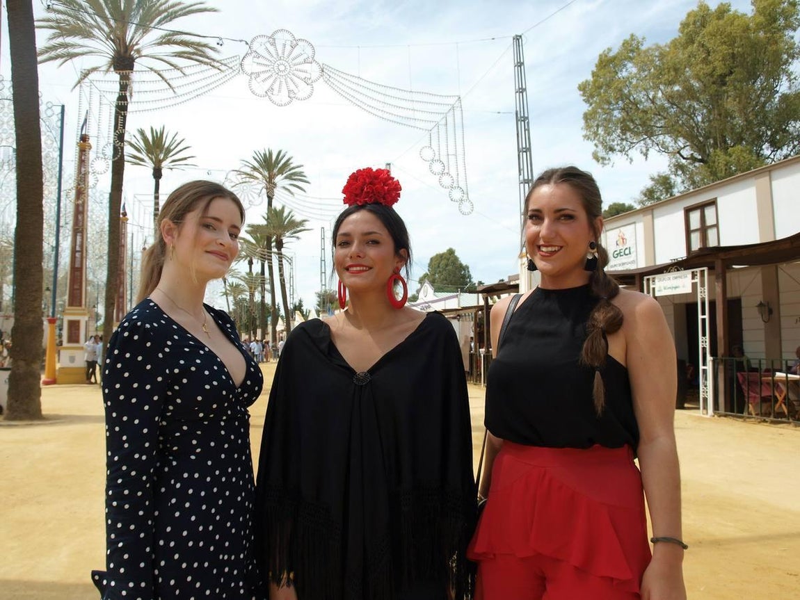 María Baños, Julia García y Marina López