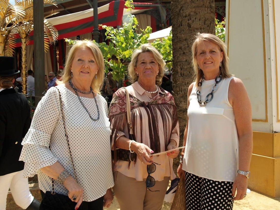 Carmen Rodríguez, Pilar González y Mariel Rodríguez