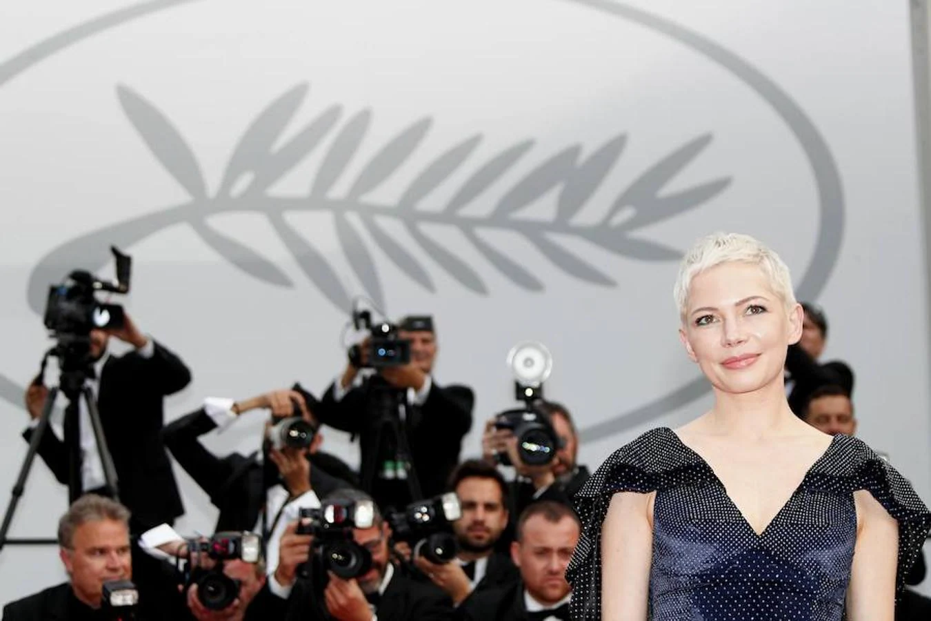 La actriz Michelle Williams posa en Cannes