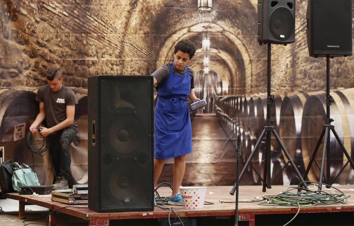 Los últimos preparativos de la Feria de Córdoba 2017, en imágenes