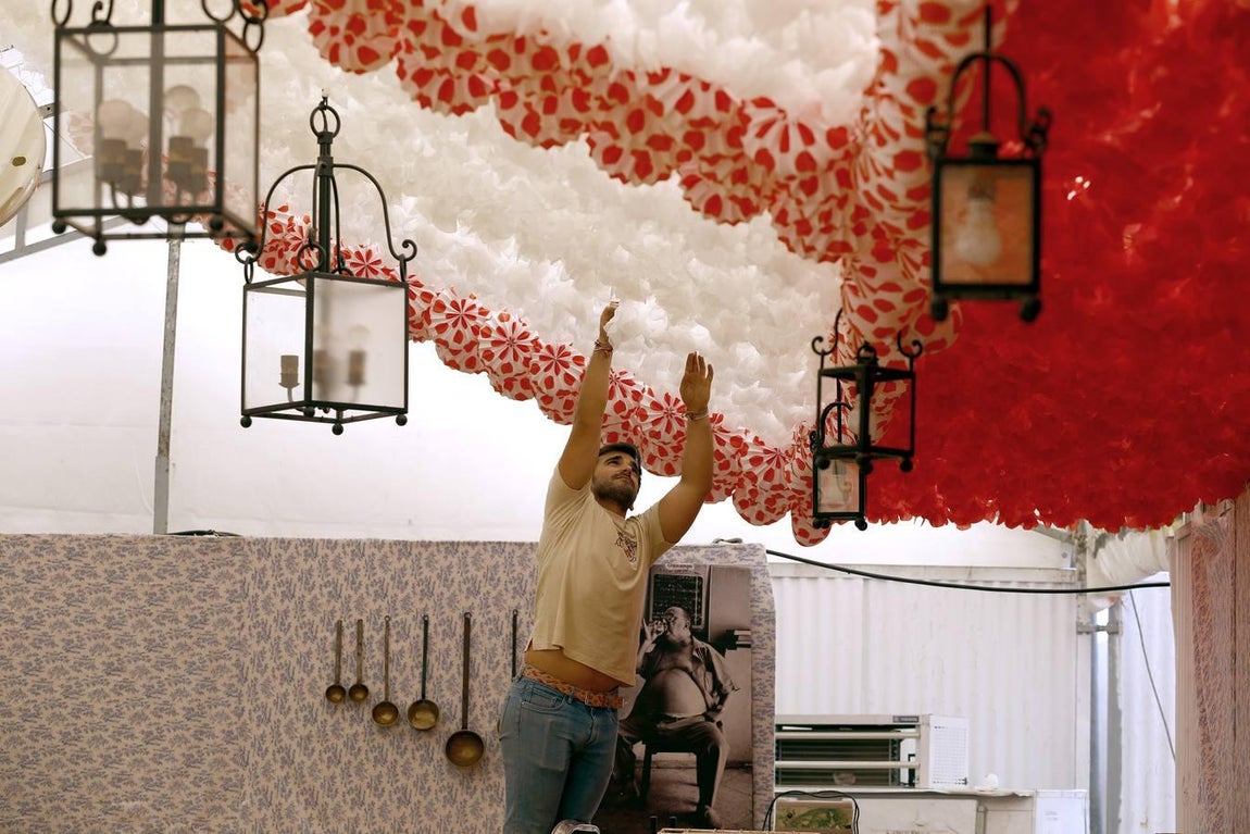 Los últimos preparativos de la Feria de Córdoba 2017, en imágenes