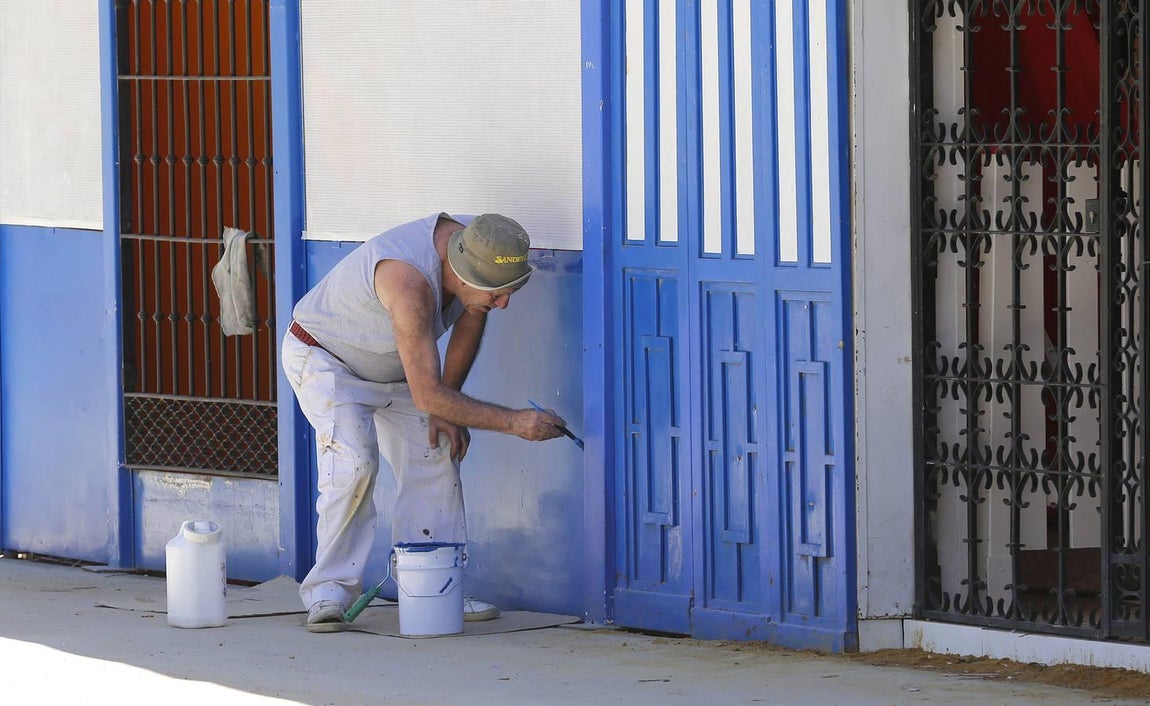 Los últimos preparativos de la Feria de Córdoba 2017, en imágenes