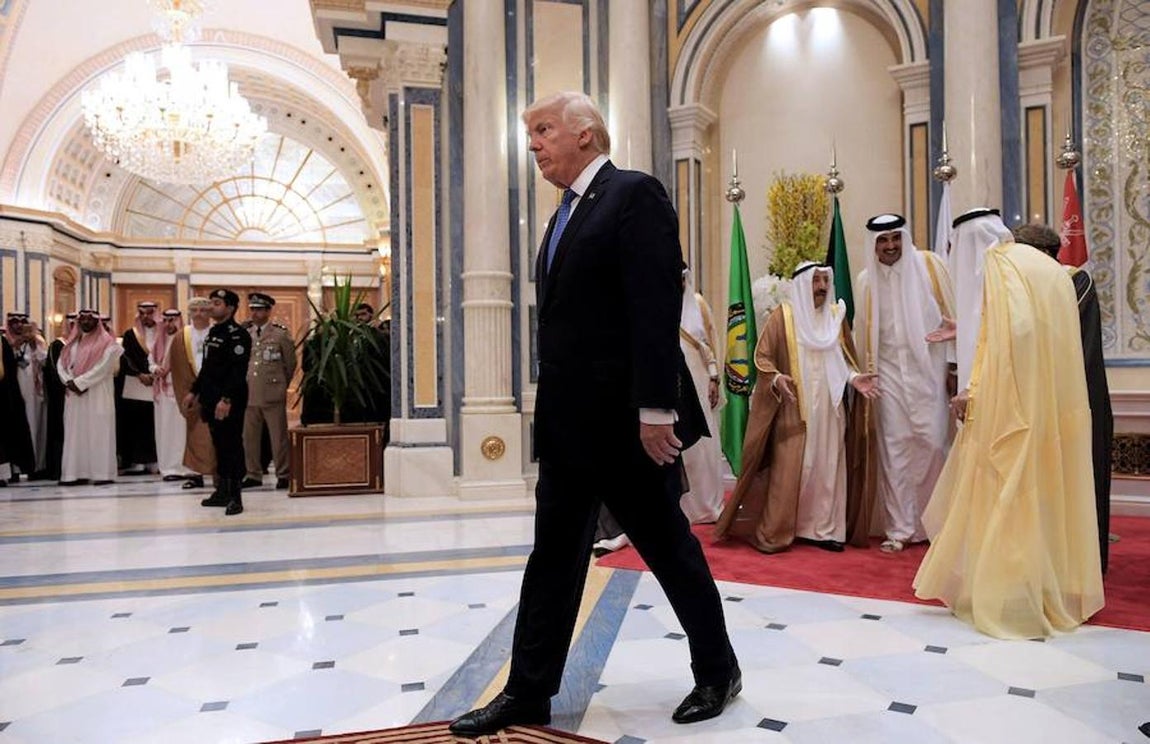 Las mejores imágenes de la visita de Donald Trump a Arabia Saudí