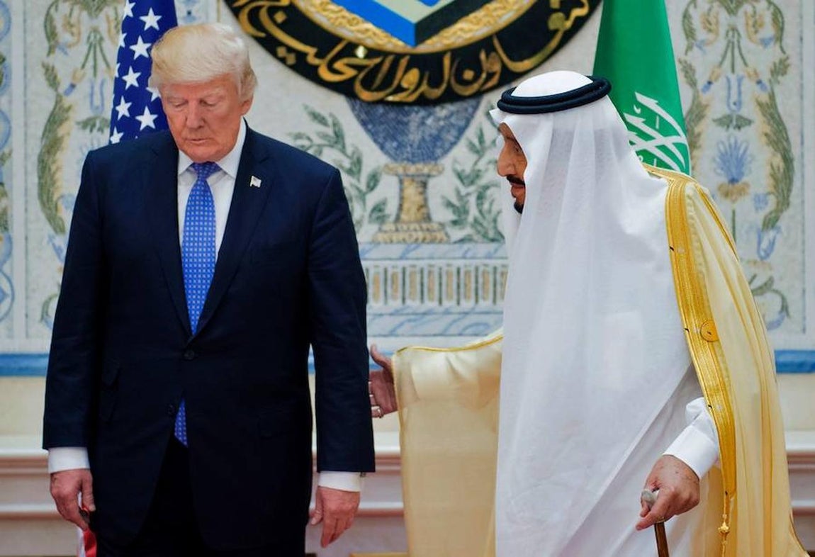 Las mejores imágenes de la visita de Donald Trump a Arabia Saudí