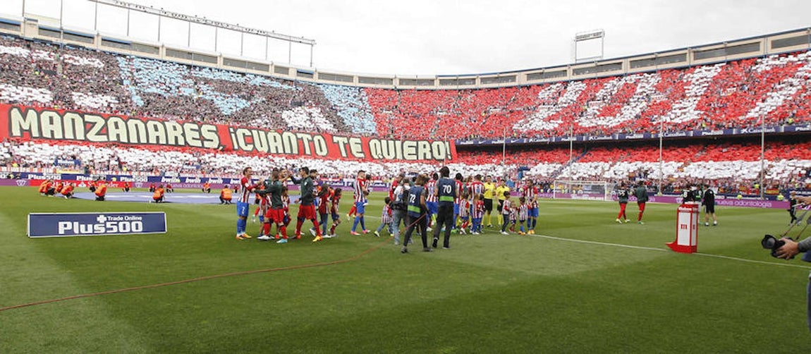 Las imágenes de la despedida del Vicente Calderón