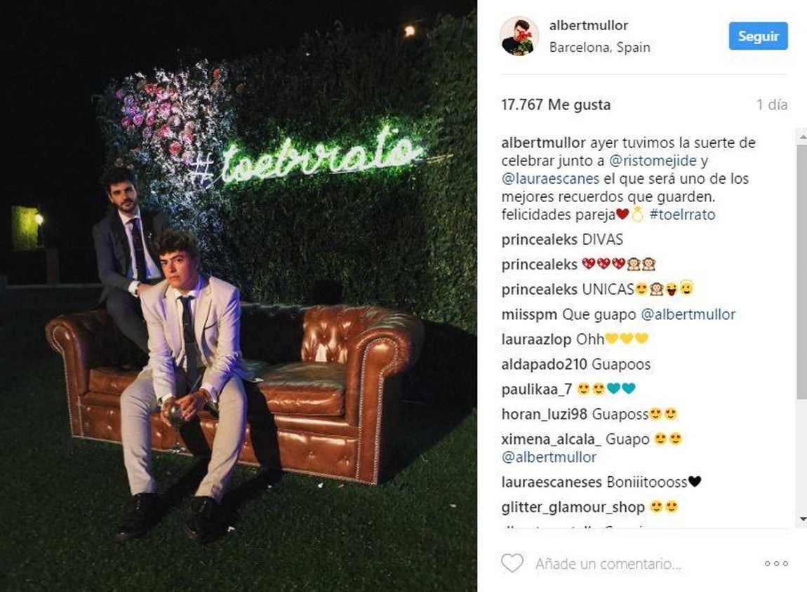 Albert Mullor, instagramer. 