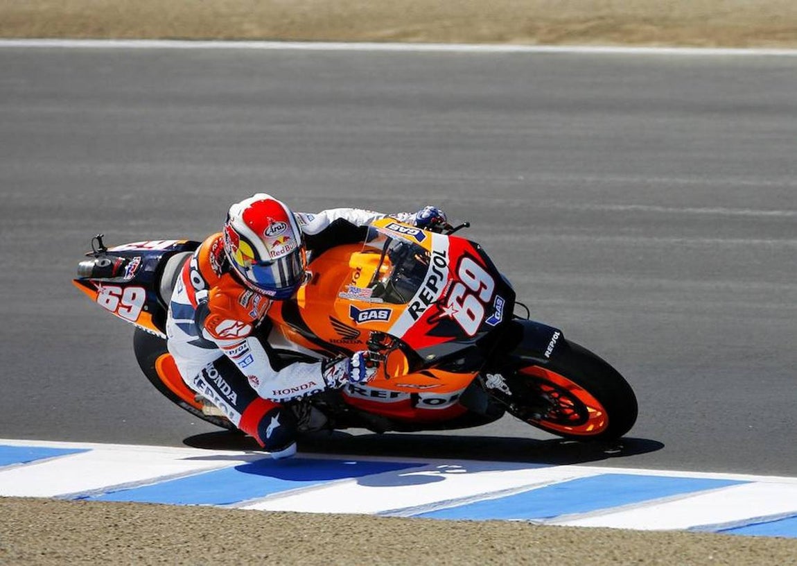 Nicky Hayden llegó a lo más alto del motociclismo mundial con el equipo Honda. Reuters