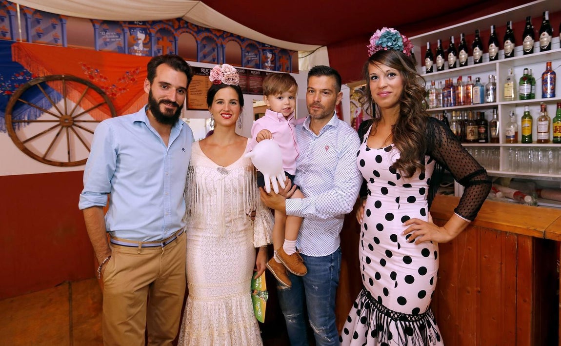 El ambiente en las casetas del recinto ferial, en imágenes