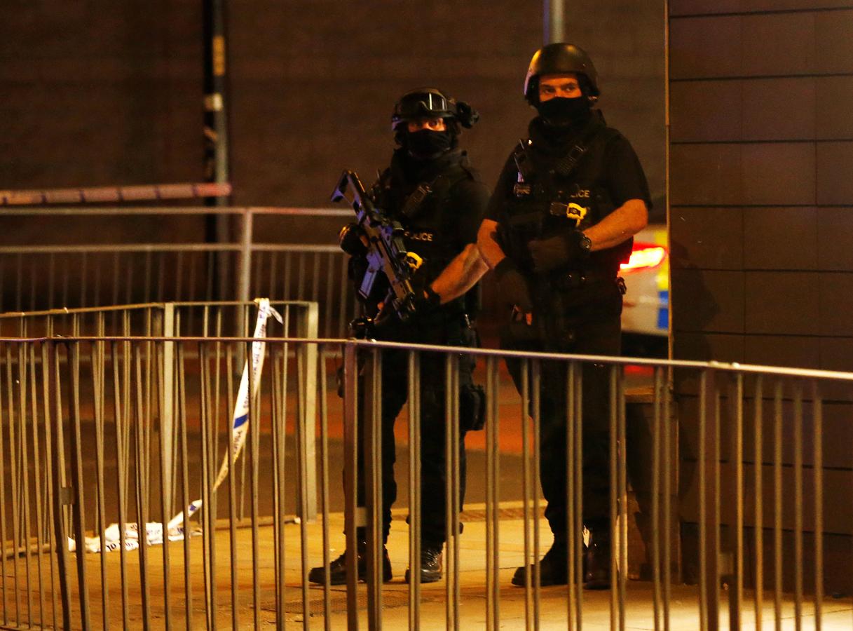 Las imágenes que dejan las explosiones en el Manchester Arena