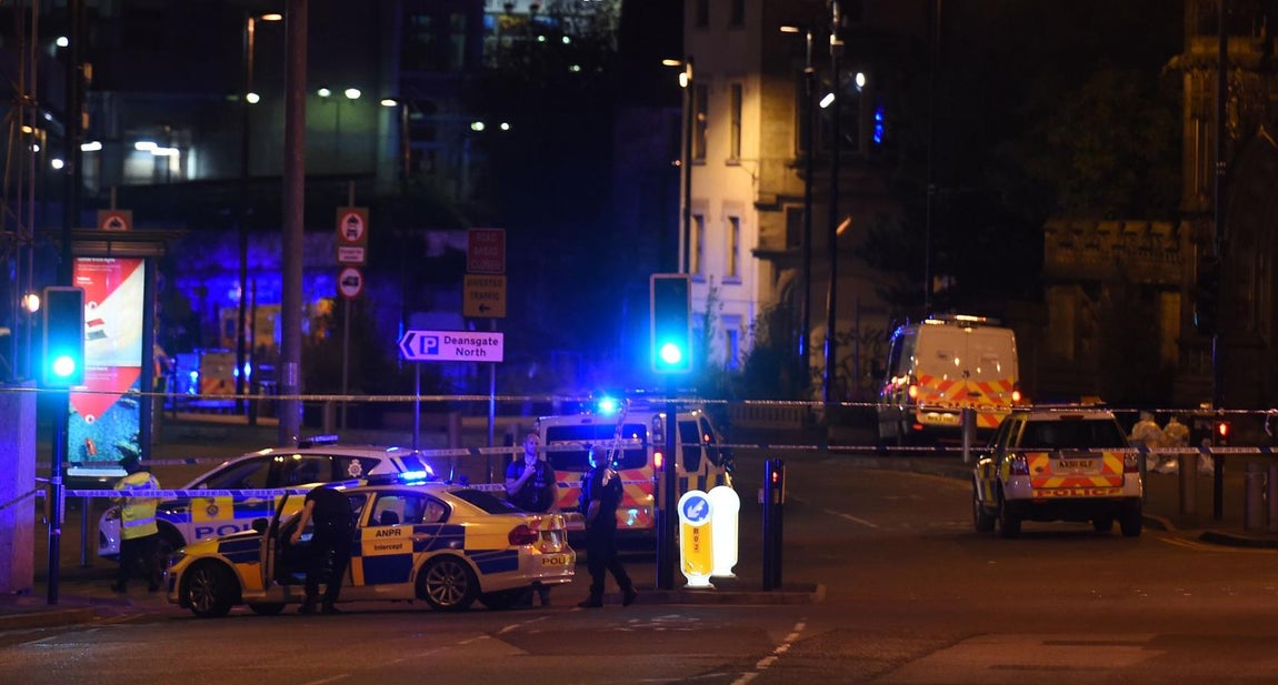 Las imágenes que dejan las explosiones en el Manchester Arena