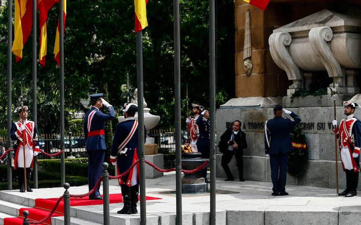 El desfile de las Fuerzas Armadas, en imágenes
