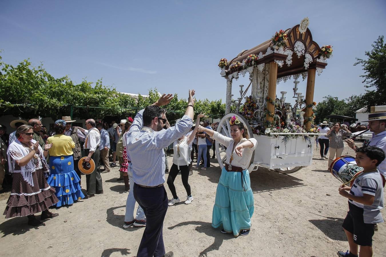 El camino al Rocío de la hermandad de Córdoba, en imágenes