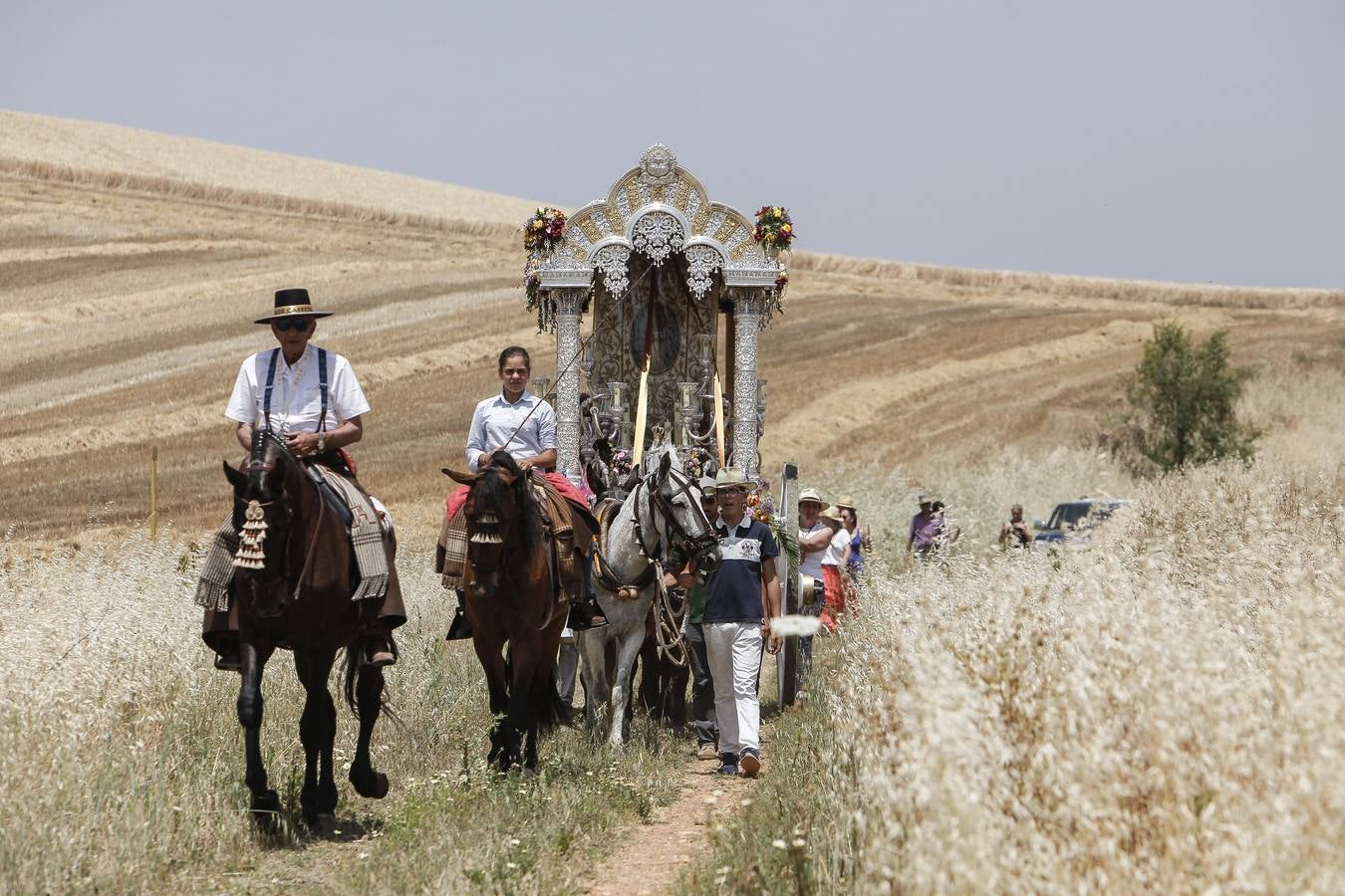 El camino al Rocío de la hermandad de Córdoba, en imágenes