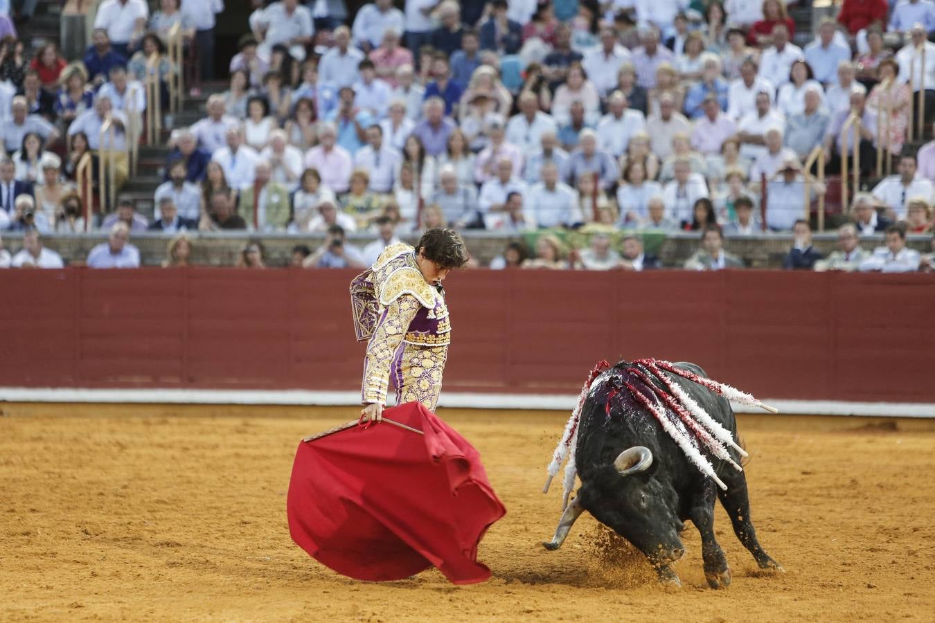 La corrida de Morante, Manzanares y Roca Rey, en imágenes