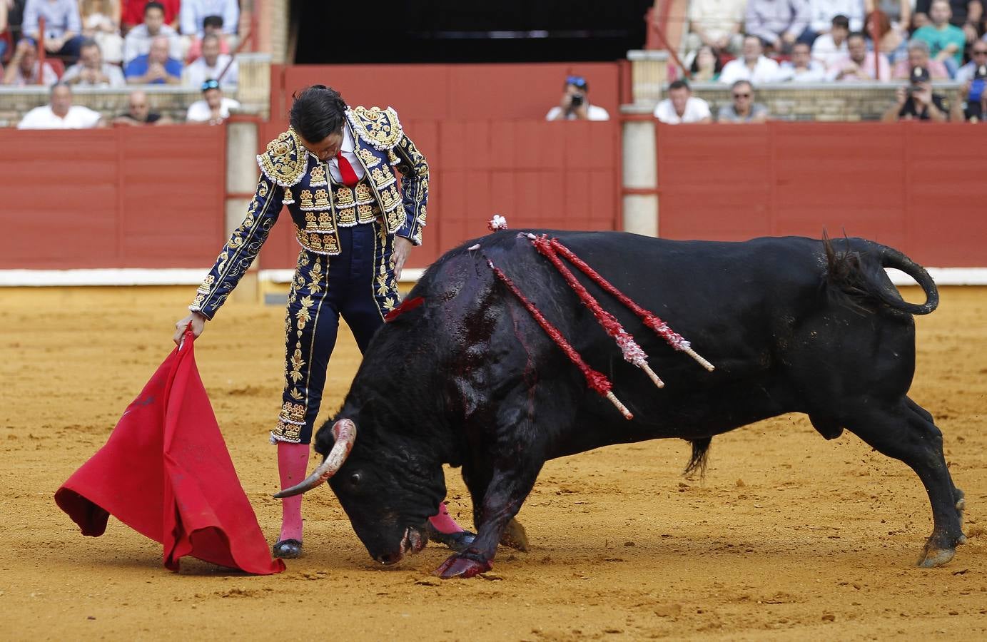 La corrida de Ponce, Finito y Cayetano, en imágenes