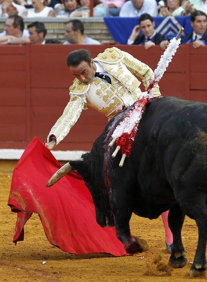 La corrida de Ponce, Finito y Cayetano, en imágenes