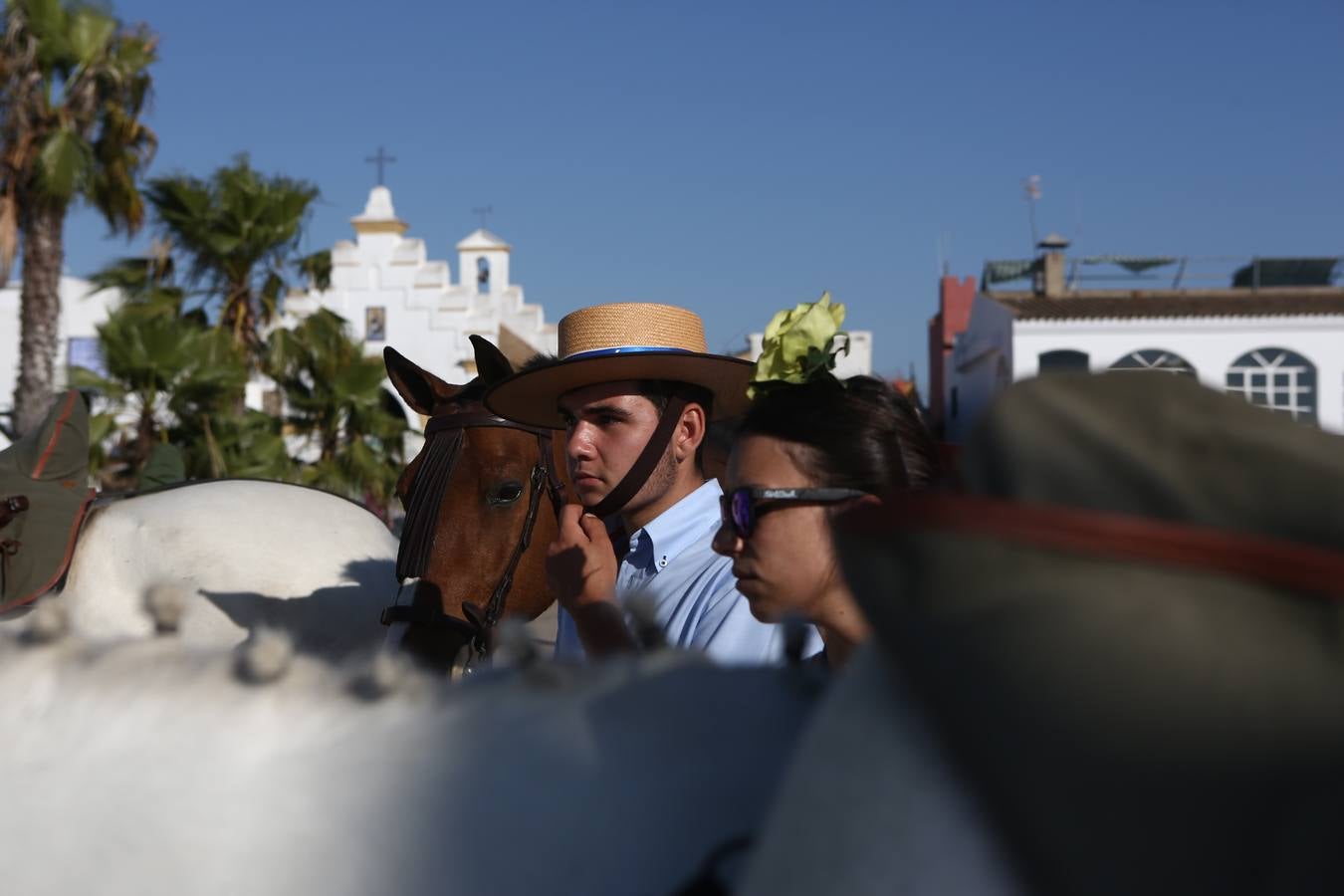 La hermandad del Rocío de Cádiz llega a Bajo de Guía