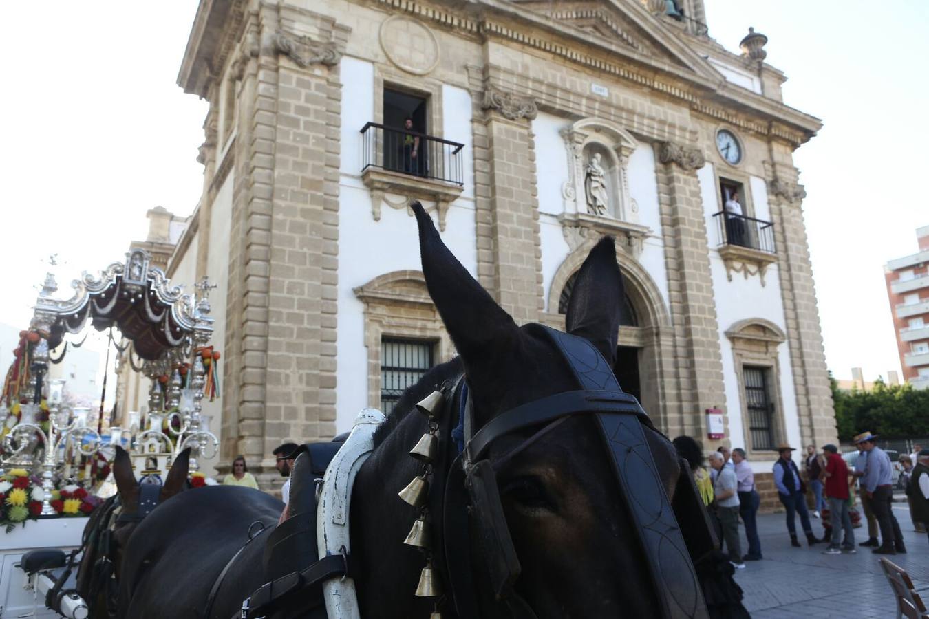 Salida de la hermandad del Rocío de Cádiz