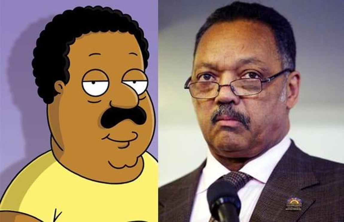 Cleveland Brown, «Padre de familia»/ Jesse Jackson. 