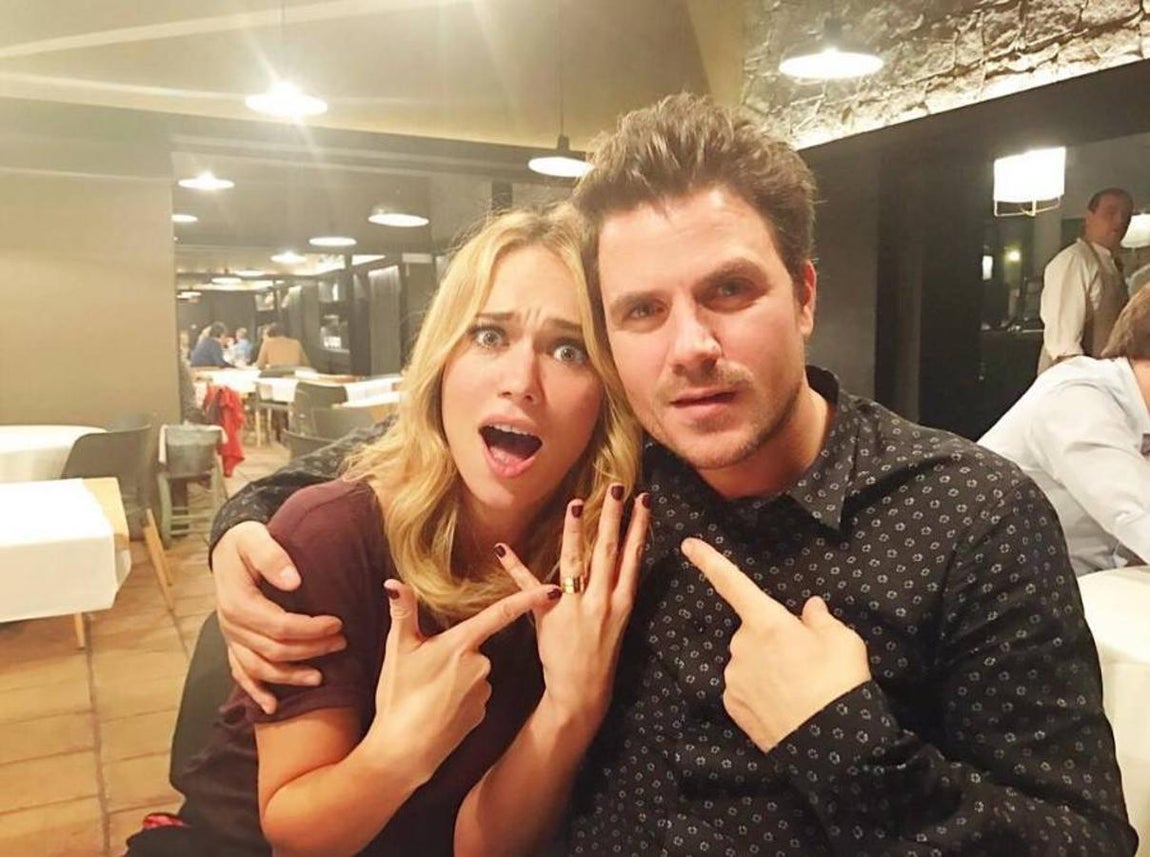 Dani Martín y Patricia Conde. 