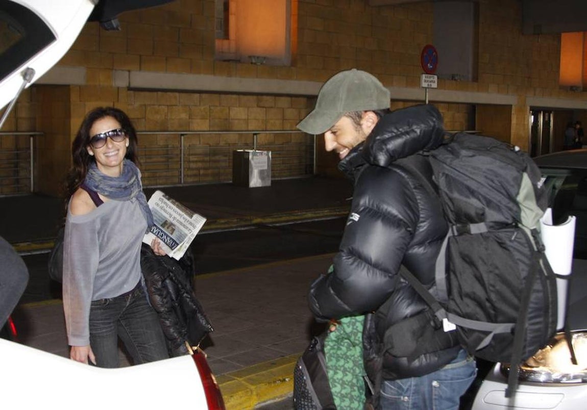 Miguel Ángel Silvestre y Belén López. 