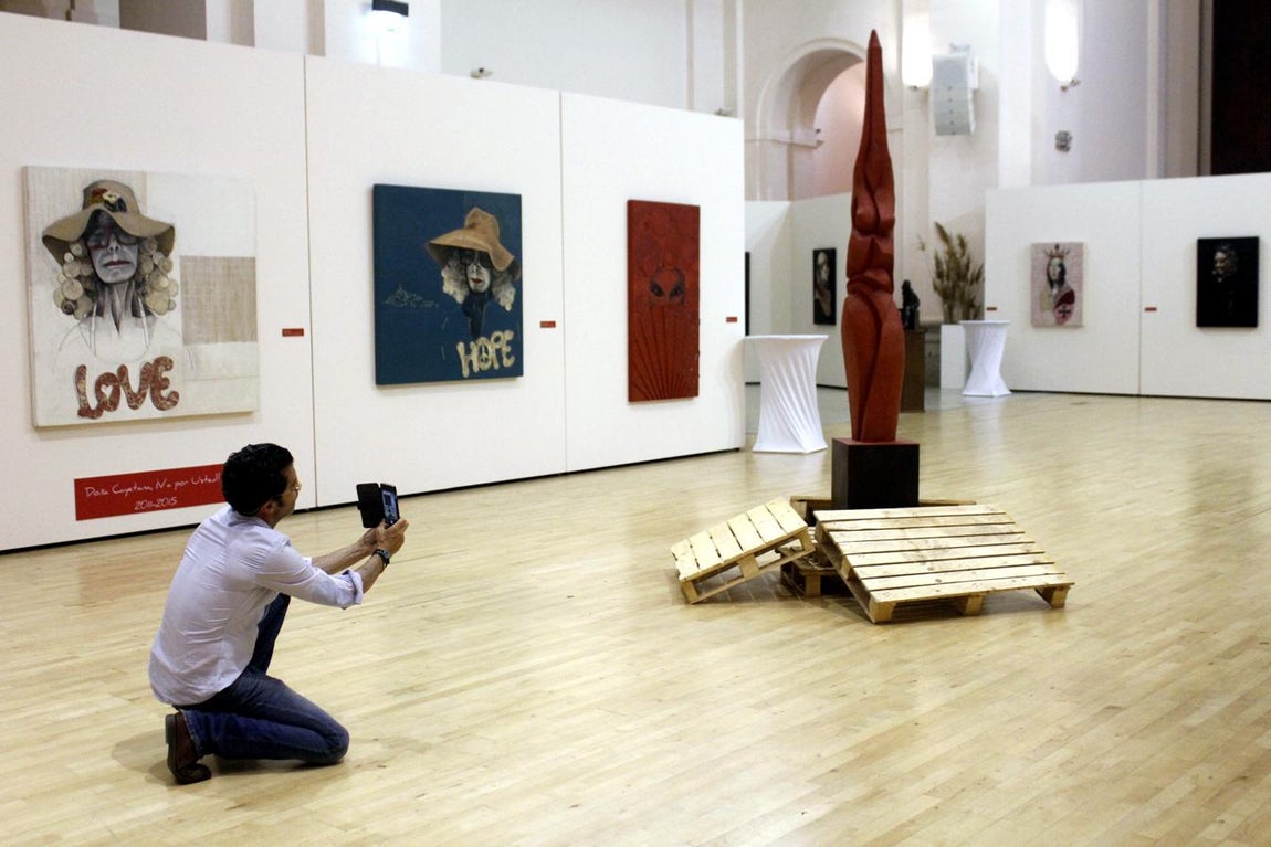 La exposición de Alberto Romero, en imágenes