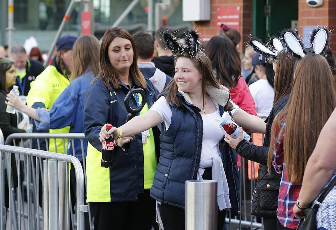 Extremas medidas de seguridad en el concierto benéfico de Mánchester