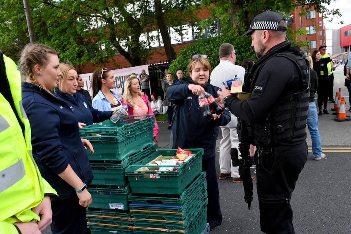 Extremas medidas de seguridad en el concierto benéfico de Mánchester