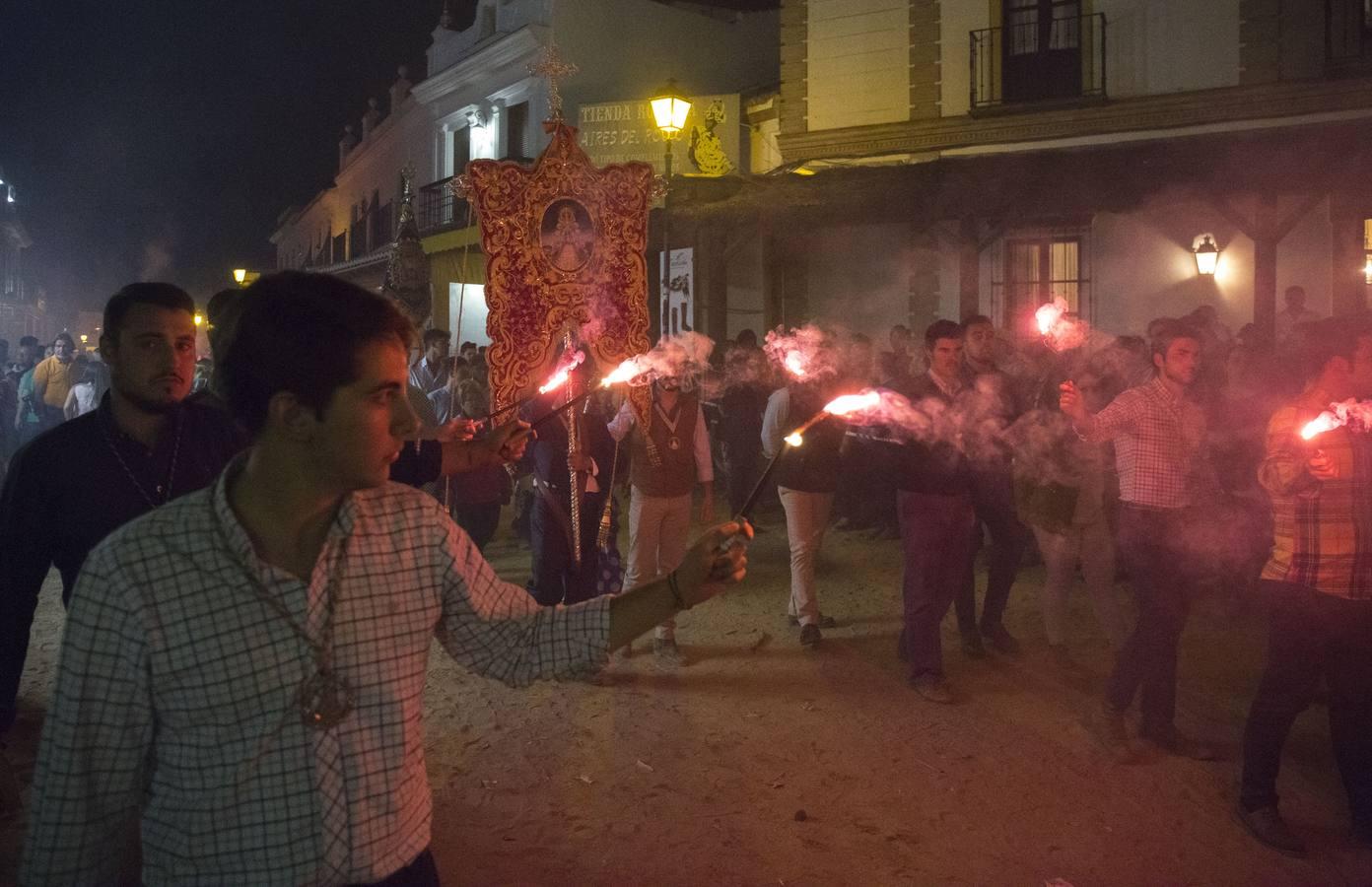 Las imágenes de la salida de la Virgen del Rocío