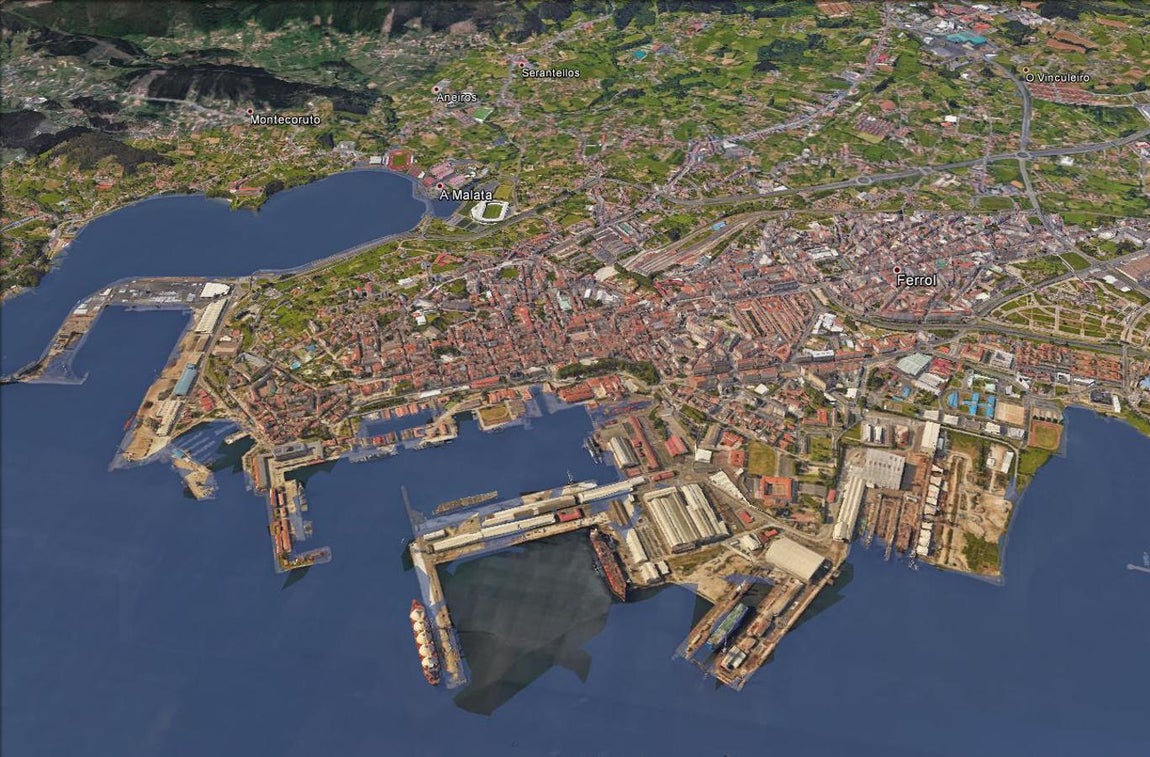 Ferrol (La Coruña). 