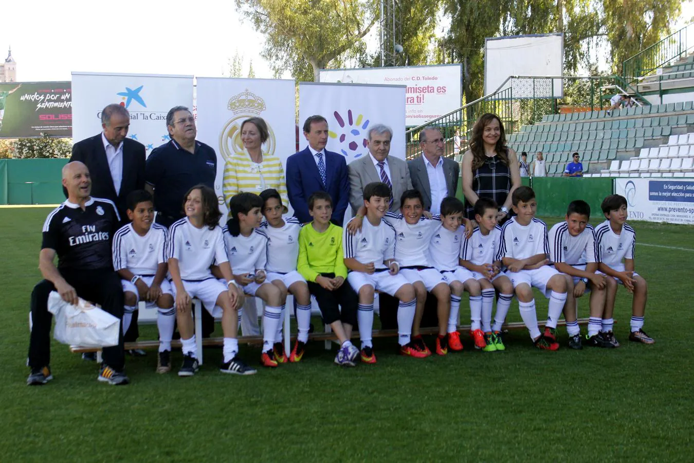 La clausura de las escuelas sociodeportivas del Real Madrid, en imágenes