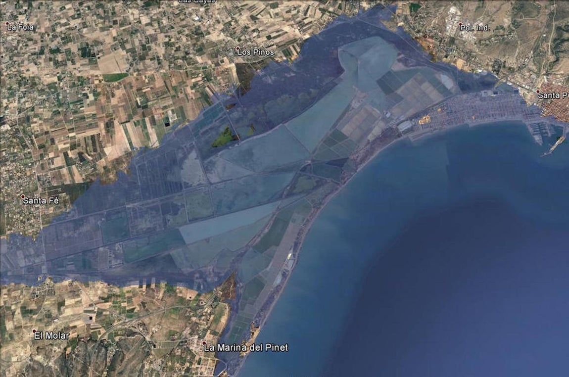 La Marina del Pinet - Santa Pola (Alicante). 