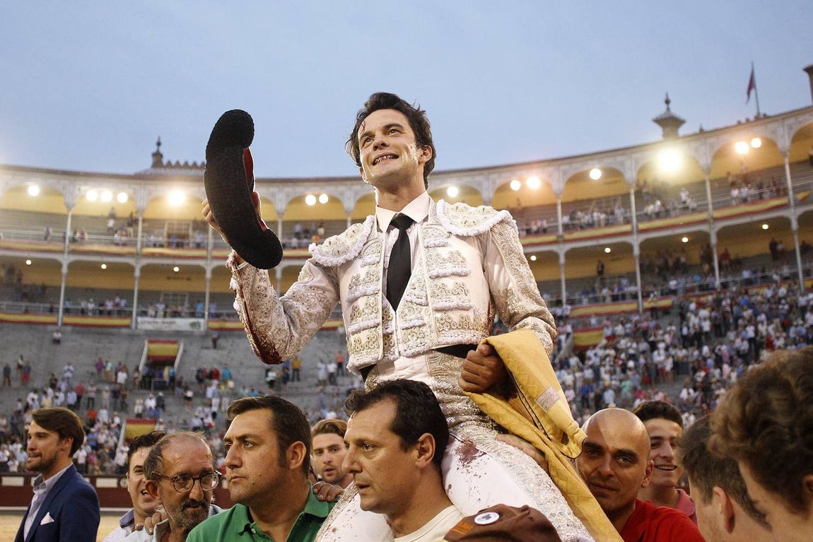La gran tarde Juan del Álamo y Alcurrucén en Las Ventas, en imágenes