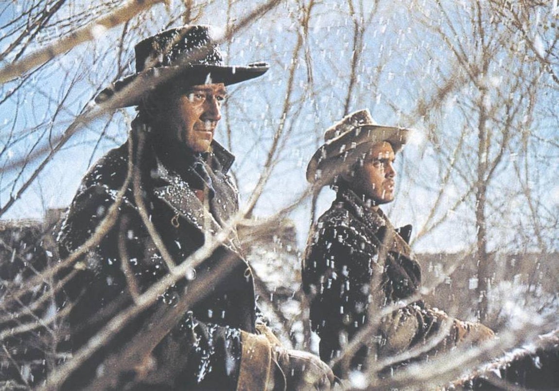 Centauros del desierto (1956). A las órdenes del genio John Ford rodó una de las películas más grandes de la historia