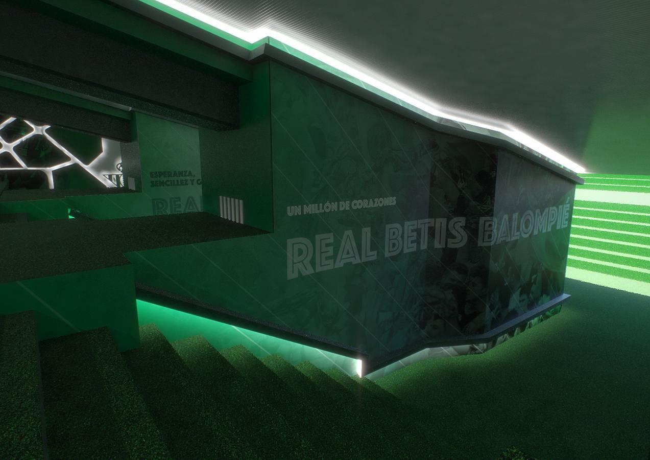 Rediseño del interior del Estadio Benito Villamarín