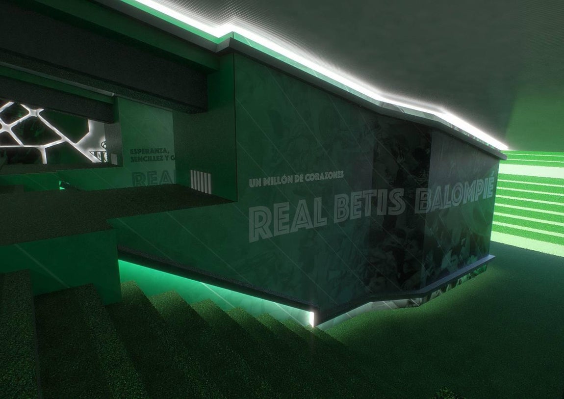 Rediseño del interior del Estadio Benito Villamarín
