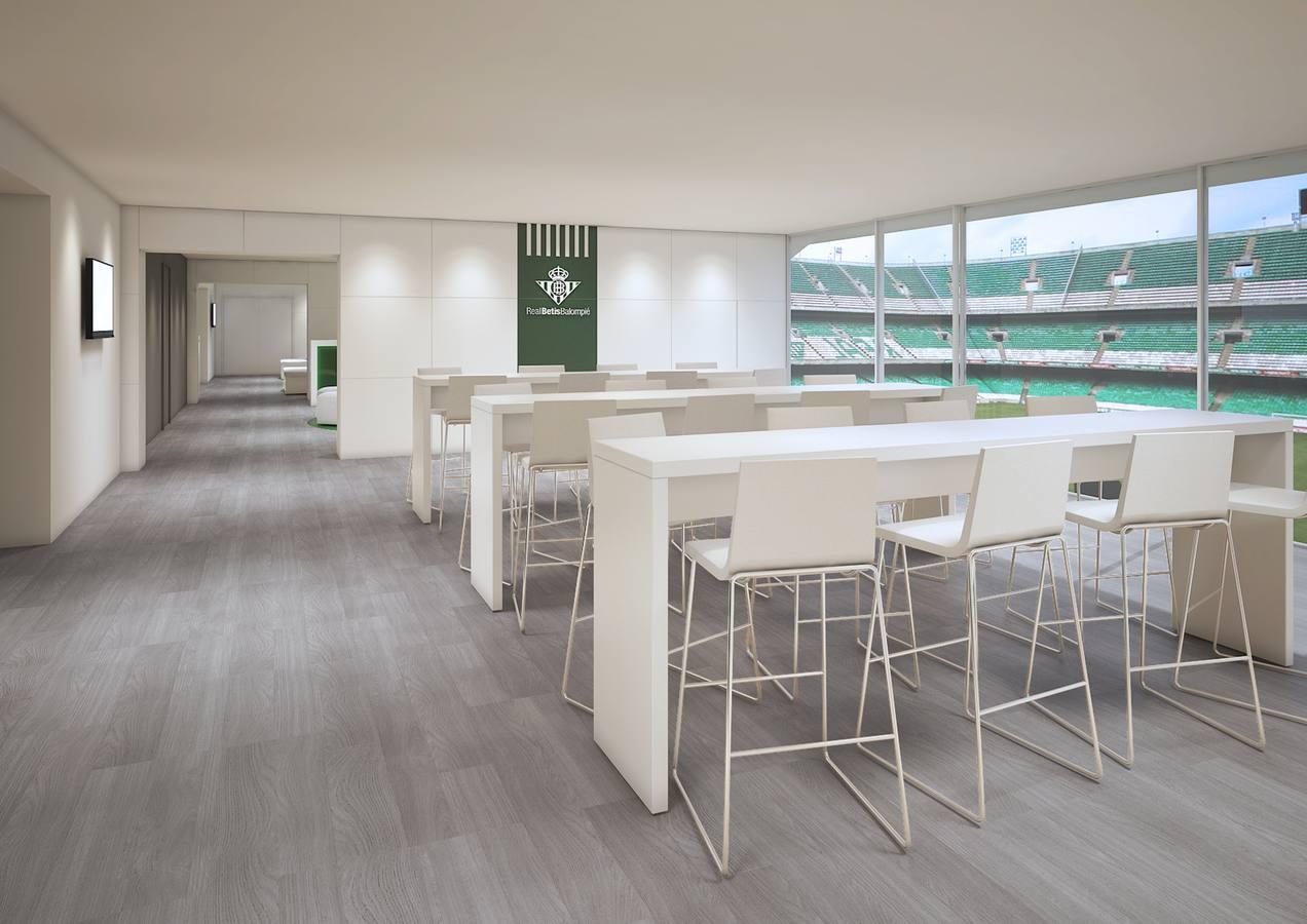 Rediseño del interior del Estadio Benito Villamarín