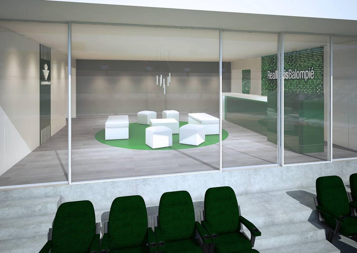 Rediseño del interior del Estadio Benito Villamarín