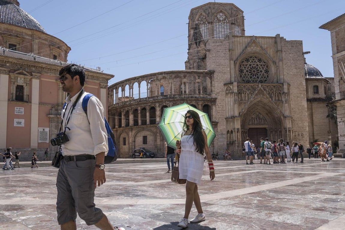 El tiempo en Valencia: las imágenes de la ola de calor. 
