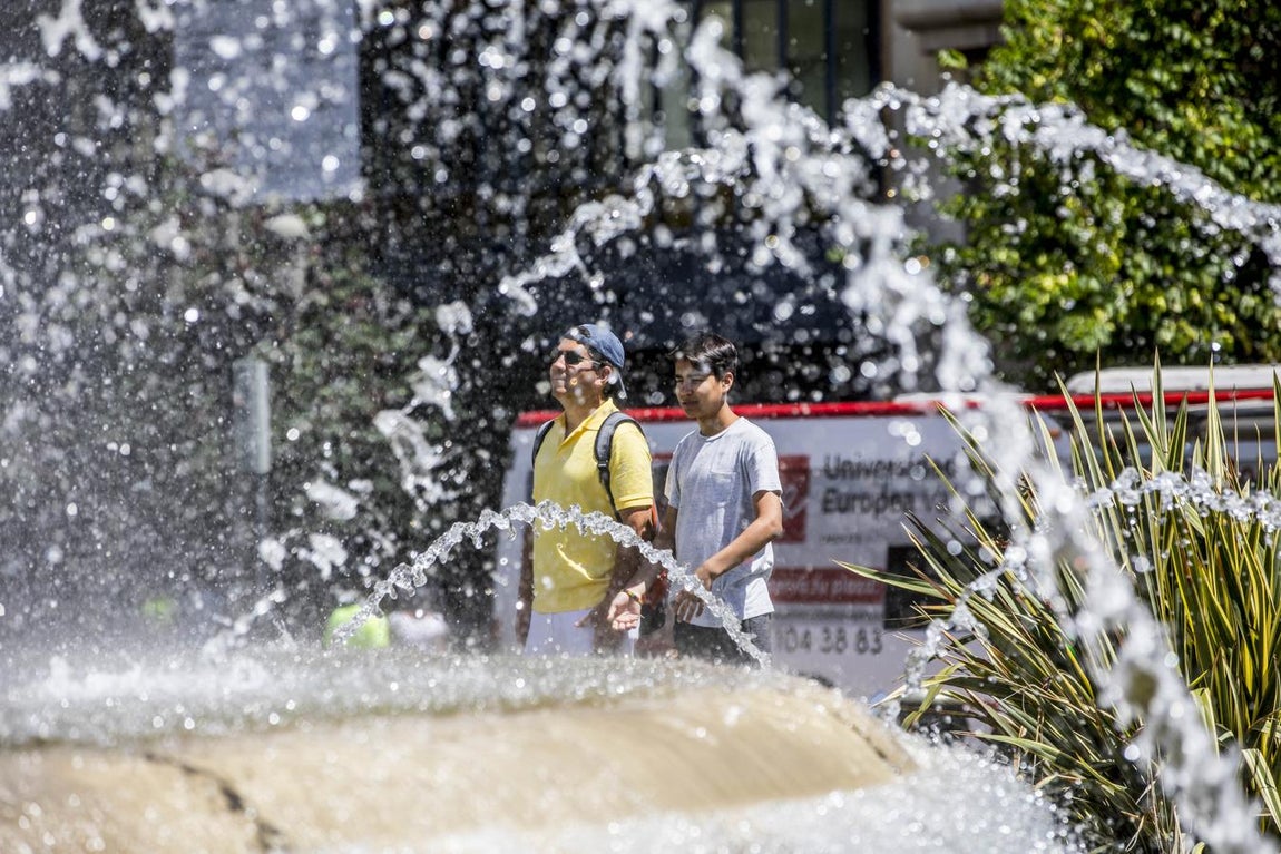 El tiempo en Valencia: las imágenes de la ola de calor. 