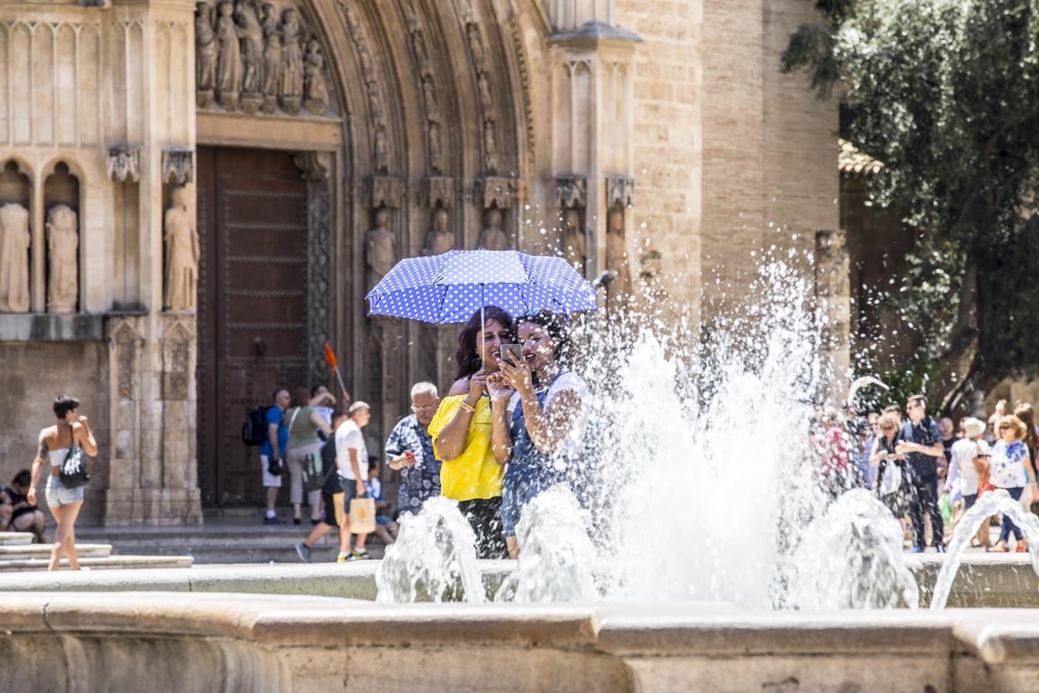El tiempo en Valencia: las imágenes de la ola de calor. 