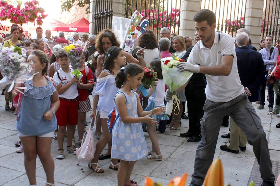 La ofrenda floral del Corpus, en imágenes