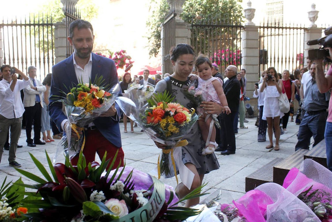 La ofrenda floral del Corpus, en imágenes