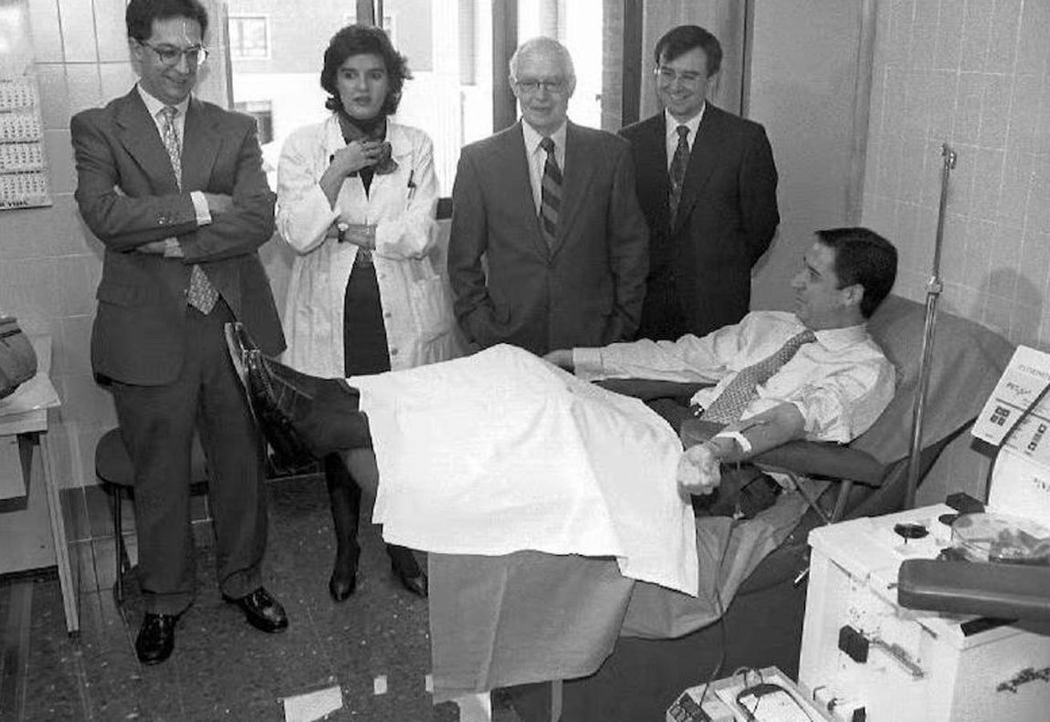 Eduardo Zaplana, exportavoz del Partido Popular. 