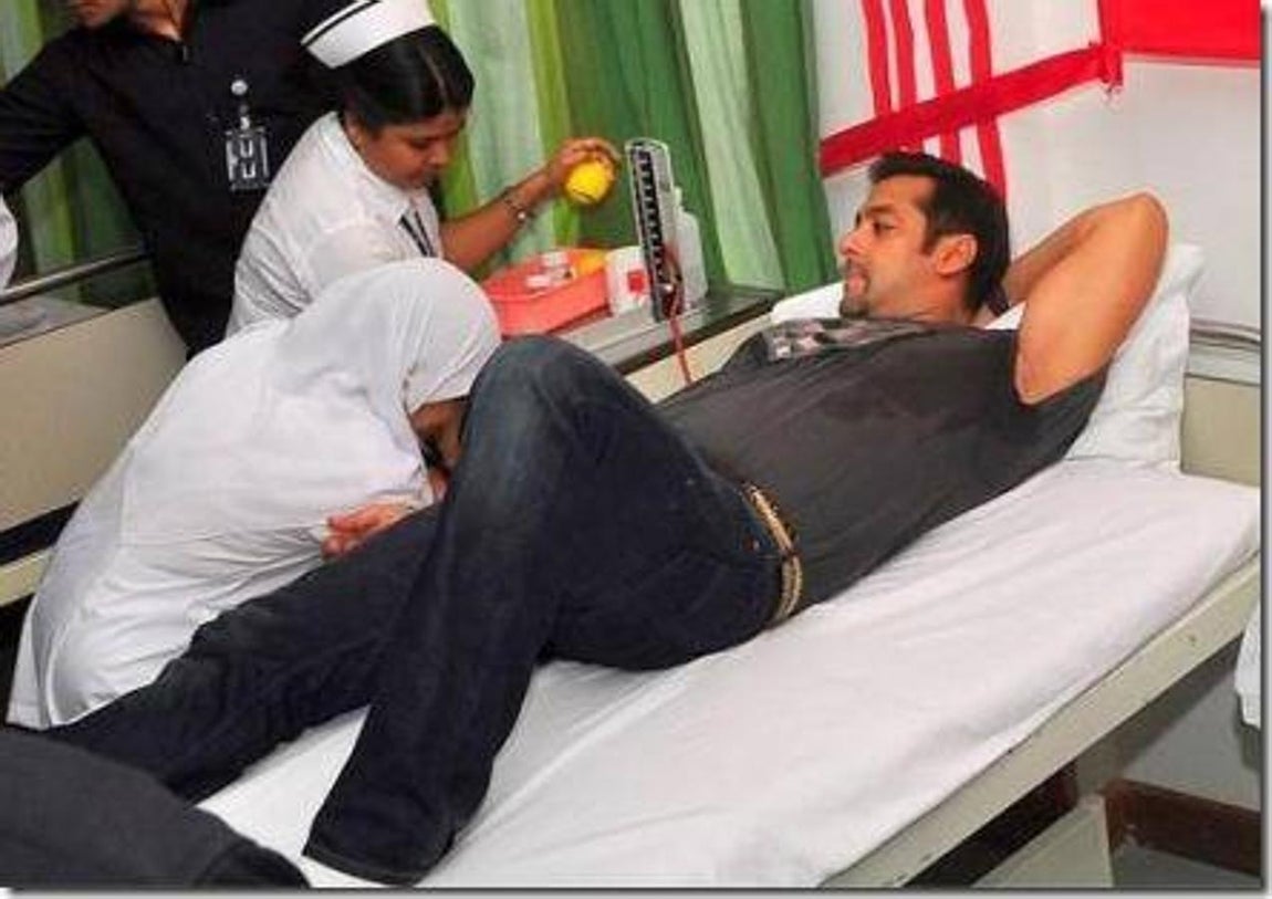 Salman Khan, actor. 