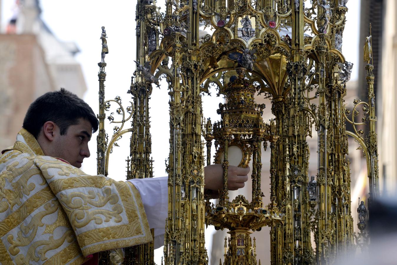 La procesión del Corpus de Toledo, en imágenes